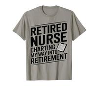 Enfermera jubilada trazando mi Camino hacia la diversión de la jubilación Camiseta