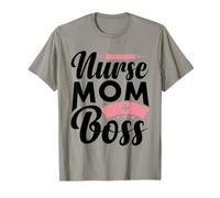 Enfermera Mamá Jefe Divertido Vida De Enfermería Mujeres Madre Mamá ESP Camiseta