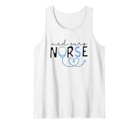 Enfermera Med Surg Enfermería Médica Quirúrgica Sala Camiseta sin Mangas