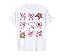 Enfermera Militar VA Enfermera Enfermería Chica Mamá Coquet Camiseta