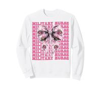 Enfermera Militar VA Enfermera Enfermería Chica Mamá Coquet Sudadera