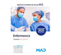 Enfermera/o del Servicio Canario de Salud. Temario volumen 3