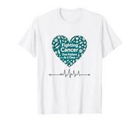 Enfermera oncológica: Luchando contra el cáncer un Paciente a la Vez Camiseta, Hombre, Blanco, 3XL