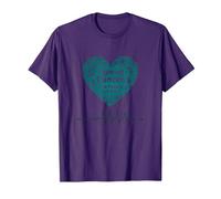 Enfermera oncológica: Luchando contra el cáncer un Paciente a la Vez Camiseta, Hombre, Morado, M