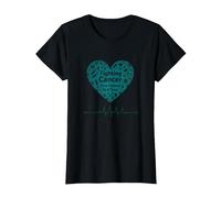 Enfermera oncológica: Luchando contra el cáncer un Paciente a la Vez Camiseta, Mujer, Negro, S