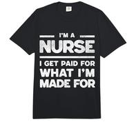 Enfermera pagada por mi vocación y Amor Apasionado mi Trabajo Comfort Colors Adult Heavyweight T-Shirt