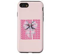 Enfermera pediátrica Peds Enfermera niña Coqueta Lazo Rosa Carcasa para iPhone SE (2020) / 7/8