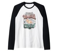 Enfermera posparto de tripulación del Cuarto Trimestre Camiseta Manga Raglan