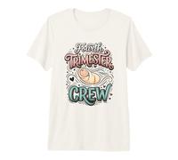Enfermera posparto de tripulación del Cuarto Trimestre Camiseta Premium