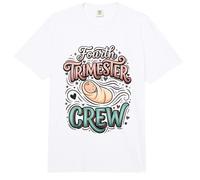 Enfermera posparto de tripulación del Cuarto Trimestre Comfort Colors Adult Heavyweight T-Shirt