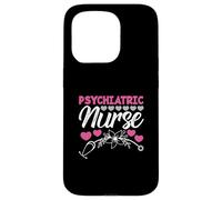 Enfermera Psiquiátrica Amante de la psiquiatría Salud mental Enfermera psiquiátrica Carcasa para iPhone 15 Pro