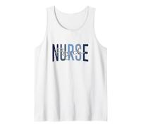Enfermera psiquiátrica divertida Enfermera de salud mental Enfermera de psicología Camiseta sin Mangas