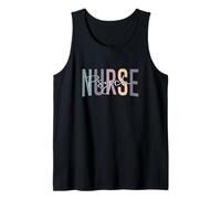 Enfermera psiquiátrica divertida Enfermera de salud mental Enfermera de psicología Camiseta sin Mangas