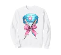 Enfermera quirúrgica Surg Enfermera Enfermería Niña Mamá Coqueta Ar Sudadera