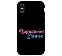 Enfermera registrada Orgullo y pasión Carcasa para iPhone X/XS