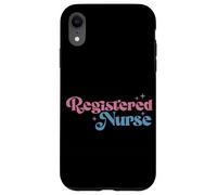 Enfermera registrada Orgullo y pasión Carcasa para iPhone XR