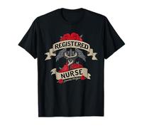 Enfermera registrada RN ganó no se le DIO Enfermeras Vintage clásicas Camiseta