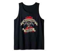 Enfermera registrada RN ganó no se le DIO Enfermeras Vintage clásicas Camiseta sin Mangas