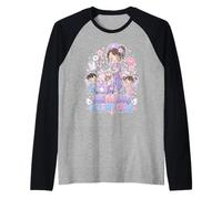 Enfermera Sanar a Todos Lindo Diseno Camiseta Manga Raglan