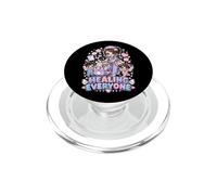 Enfermera Sanar a Todos Lindo Diseno PopSockets PopGrip para MagSafe