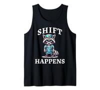 Enfermera, shift happens RN, LPN, enfermera divertida, linda enfermera para mujer Camiseta sin Mangas