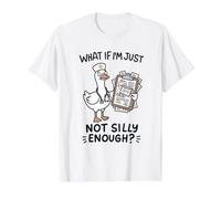 Enfermera Trabajador Médico Ganso No Suficientemente Divertido Camiseta gráfica económica, Hombre, Blanco, M