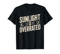 Enfermera Turno Noche El Sol Está Sobrevalorado Horario De Camiseta