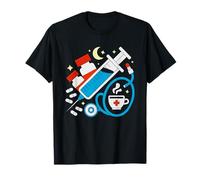 Enfermera Turno Noche Nocturna De Camiseta