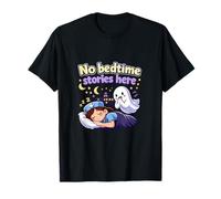 Enfermera Turno Nocturno Fantasma No Hay Historias para Dormir aquí Camiseta