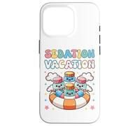 Enfermera UCI Sedación Vacaciones Farmasista Quirúrgico Summer Chill Carcasa para iPhone 16 Pro