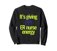 Enfermera Urgencias Divertida Humor Enfermero ER Sudadera