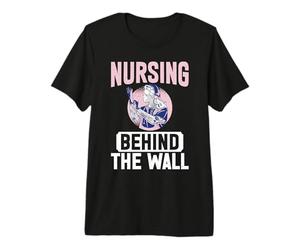 Enfermería detrás del Muro Enfermera correccional Camiseta Premium