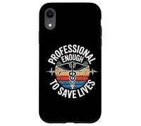 Enfermería no considerada una profesión Enfermera Orgullosa Salva Vidas Carcasa para iPhone XR