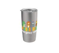 Enfermería pediátrica ER Enfermera Sala de emergencias pediátricas Vaso térmico de acero inoxidable de doble pared
