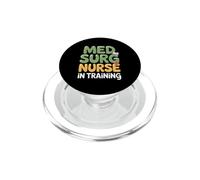 Enfermería quirúrgica médica RN Med Surg Nurse PopSockets PopGrip para MagSafe