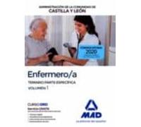 Enfermero/a de la Administración de la Comunidad de Castilla y León.Temario específico volumen 1