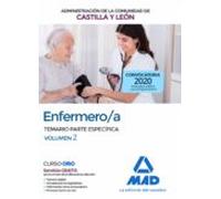 Enfermero/a de la Administración de la Comunidad de Castilla y León.Temario específico volumen 2