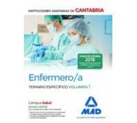 Enfermero/a De Las Instituciones Sanitarias De Cantabria: Temario Espe