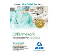 Enfermero/a del Servicio Aragonés de Salud. Temario específico volumen 2