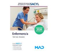 Enfermero/a, del Servicio de Salud de Castilla y León (SACYL). Test del temario