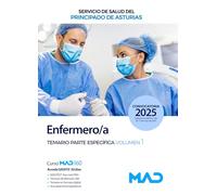 Enfermero/a del Servicio de Salud del Principado de Asturias. Temario parte específica volumen 1