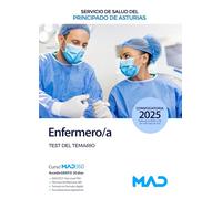Enfermero/a del Servicio de Salud del Principado de Asturias. Test del temario