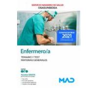 Enfermero/a Del Servicio Navarro De Salud-Osasunbidea. Materias Generales Temario Y Test