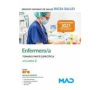 Enfermero/a Del Servicio Riojano De Salud. Temario Parte Específica Volumen 2