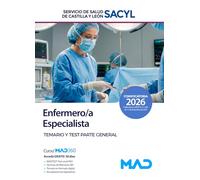 Enfermero/a Especialista del Servicio de Salud de Castilla y León (SACYL). Temario y test parte general