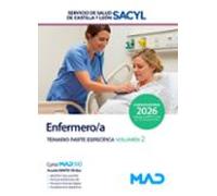 Enfermero/a. Temario Parte Específica Volumen 2. Servicio De Salud De