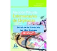 Enfermeros De Urgencias De Atencion Primaria Del Ib-salut. Temari O. V