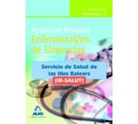 Enfermeros De Urgencias De Atencion Primaria Del Ib-salut. Temari O Vo