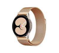 ENFIZD 20mm 22mm Milanese Loop For Samsung Galaxy watch 6 5 Strap 44mm 40mm/5 pro/4 6 Classic/Active 2 Bracelet Huawei gt 2/3 pro band(09 Rose gold,Galaxy Watch 3 41mm)