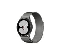 ENFIZD 20mm 22mm Milanese Loop For Samsung Galaxy watch 6 5 Strap 44mm 40mm/5 pro/4 6 Classic/Active 2 Bracelet Huawei gt 2/3 pro band(10 Graphite color,20mm Watchband)